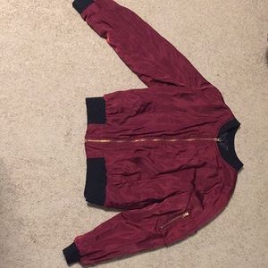 Maroon jacket